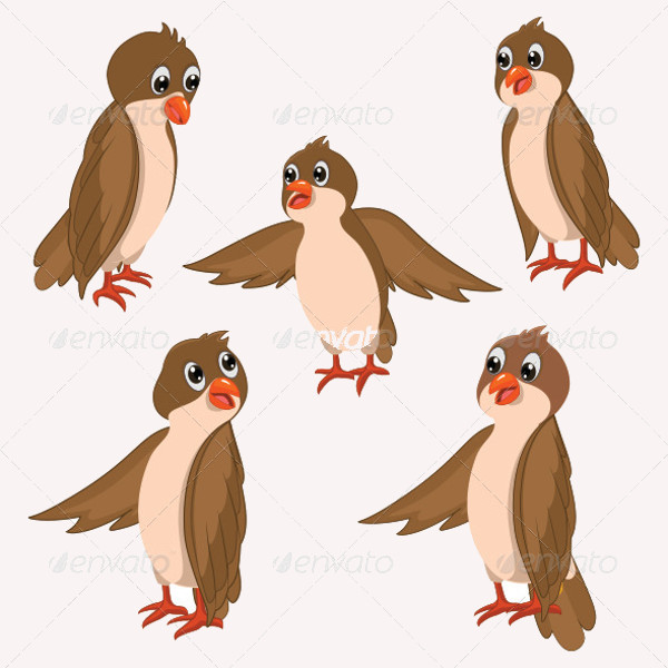 Birds Flying Illustration