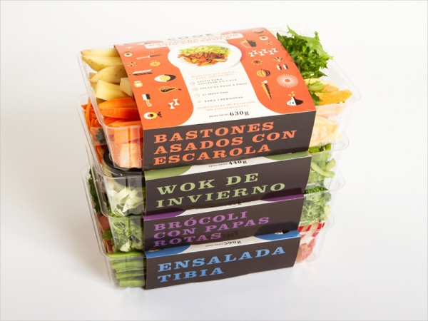 Branding Food Cook Cut Packaging