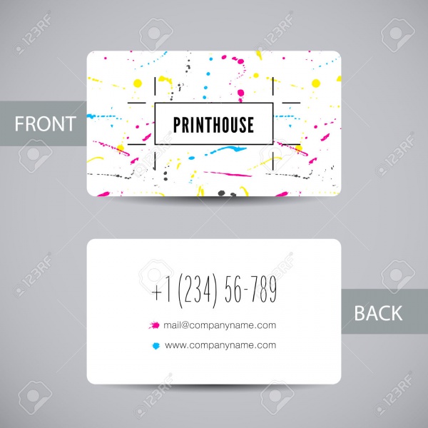 Business Card Design for Print House