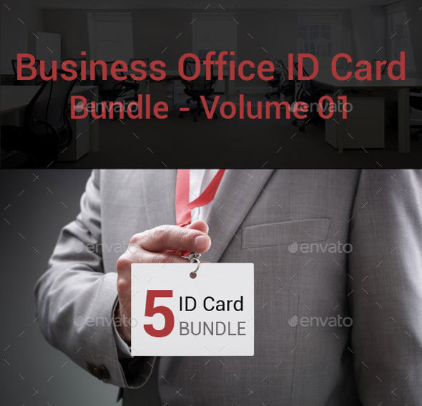 Business Office ID Card Bundle