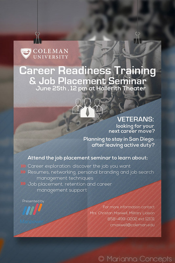 Career Readiness Seminar Flyer