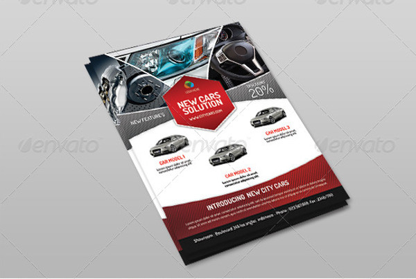 Cars Exhibition Flyer