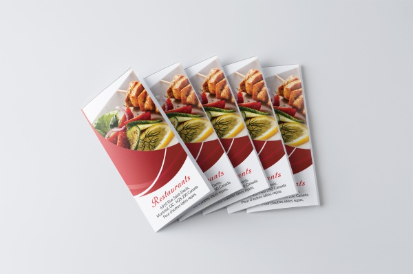 Catering Menu Brochure Template