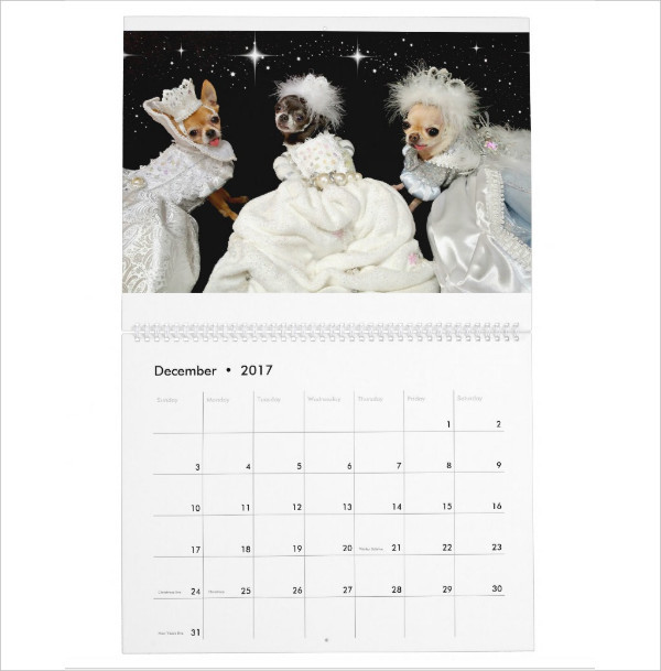 Chi Yum Yum 2016 Calendar