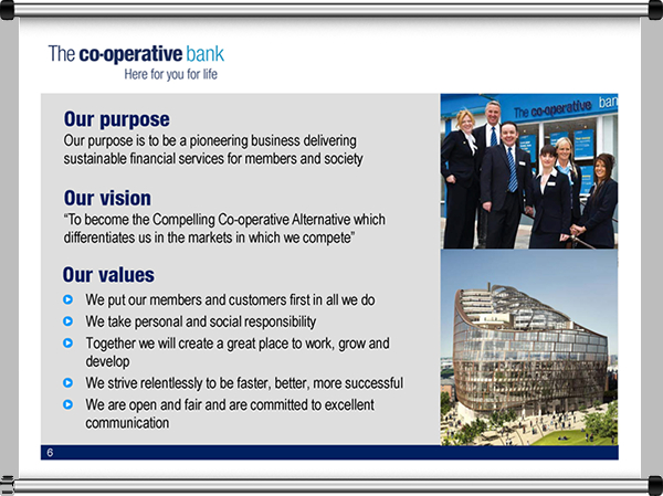 Co-operative Bank Executive Presentation