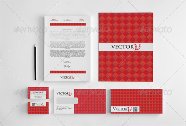 Corporate Stationery Vector