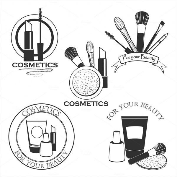 Cosmetics Set Label for Your Product