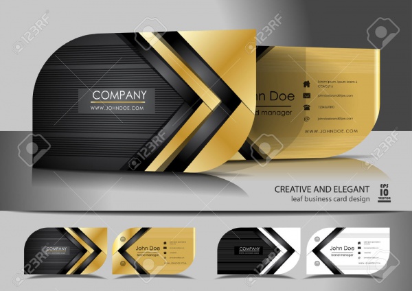 Creative Leaf Business Card Design