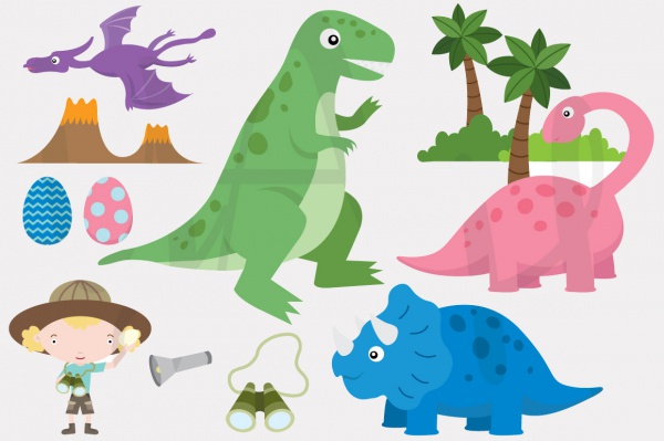 Dinosaur Cartoon Clipart