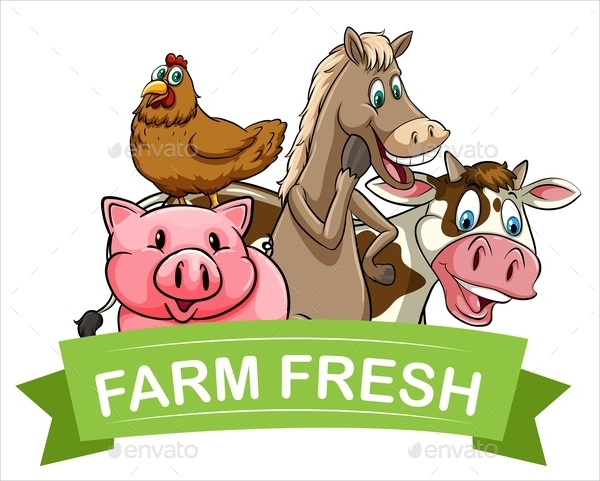 Farm Fresh Food Label