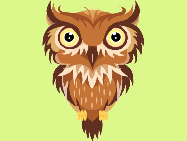 Free Owl Vector Design