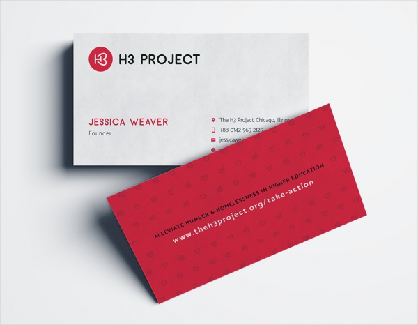 H3 Project Donation Card