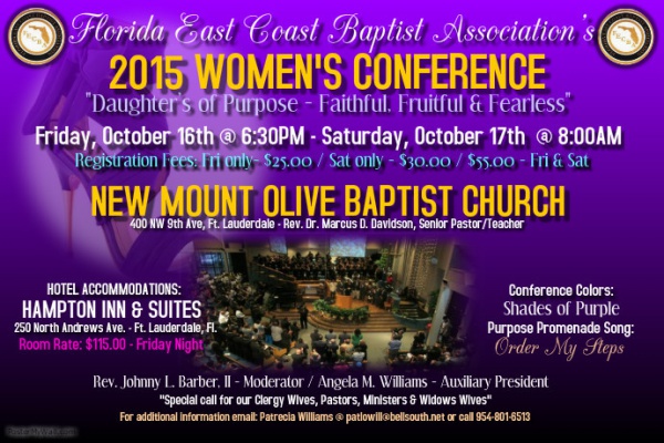 Highly Editable Women's Seminar Flyer