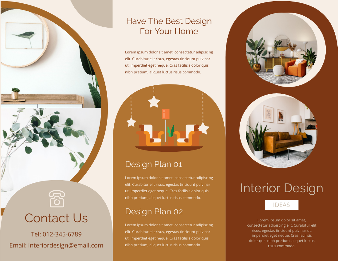 Home Interior Design Brochure