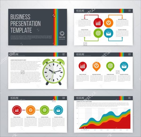 Infographics Business Presentation Template
