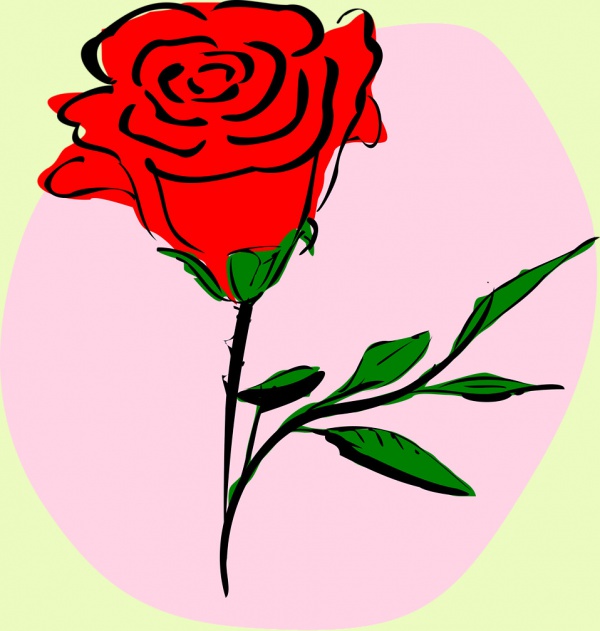Isolated Transparent Rose Illustration