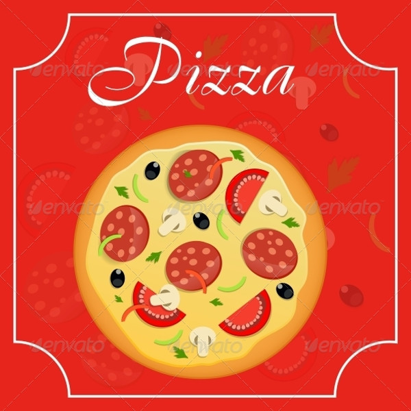 Italian Pizza Vector