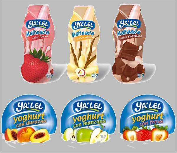 Juice Flavor Food Label Design & Illustration