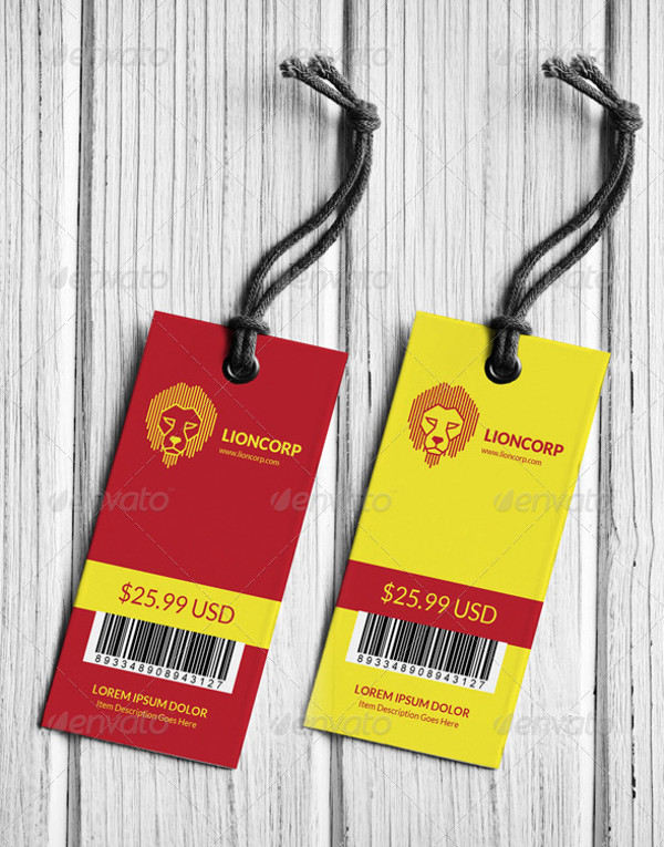 Lioncorp Series - Hang Tags