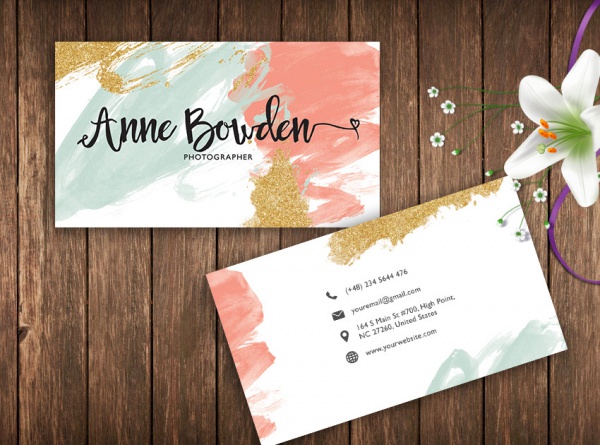 Name Card Design Ai