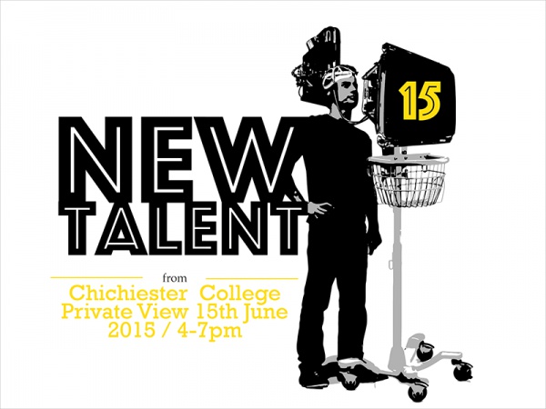 New Talent Chichester Show Flyer