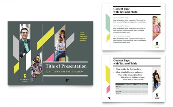 Personal Finance PowerPoint Presentation Template