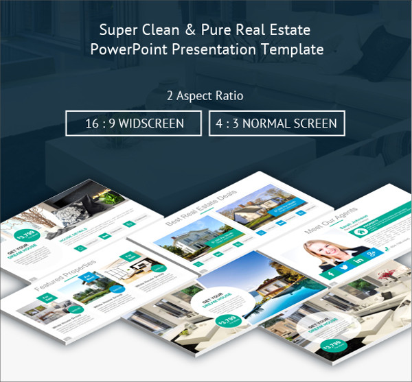 free real estate presentation ppt templates free download