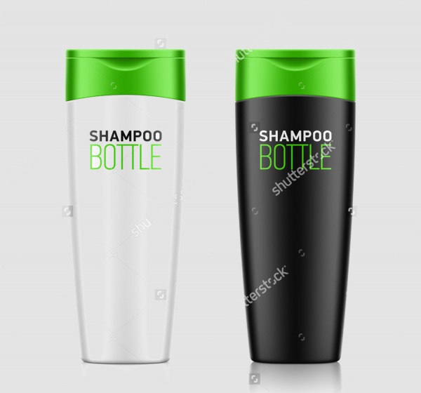 Printable Shampoo Label Design