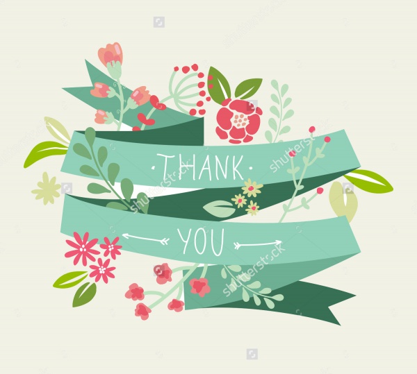 Printable Thank You Banner