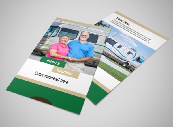 RV Sales Flyer Template