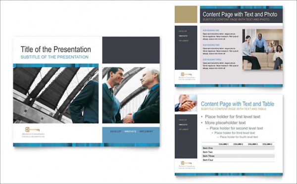 Small Business Consulting Corporate Presentation