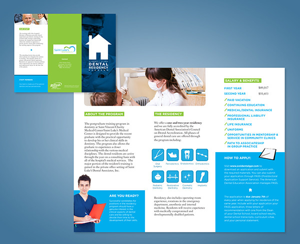 Smart Layered Dental Brochure