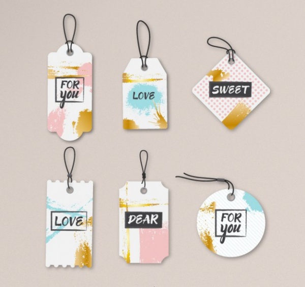 Splash Clothing Tags Design