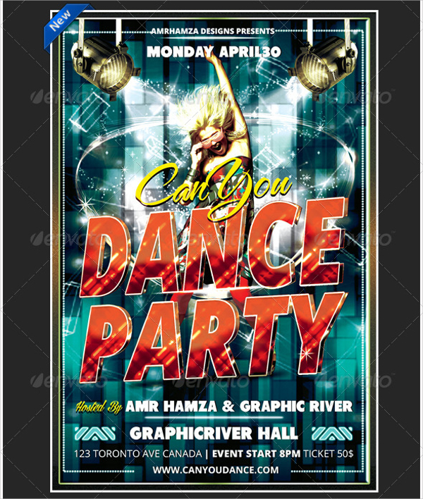 Talent Dance Show Flyer