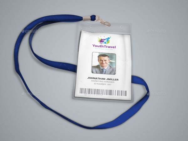 Travel Business Office ID Card