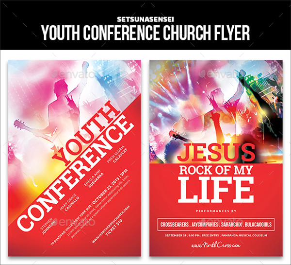 Youth Conference Church Flyer