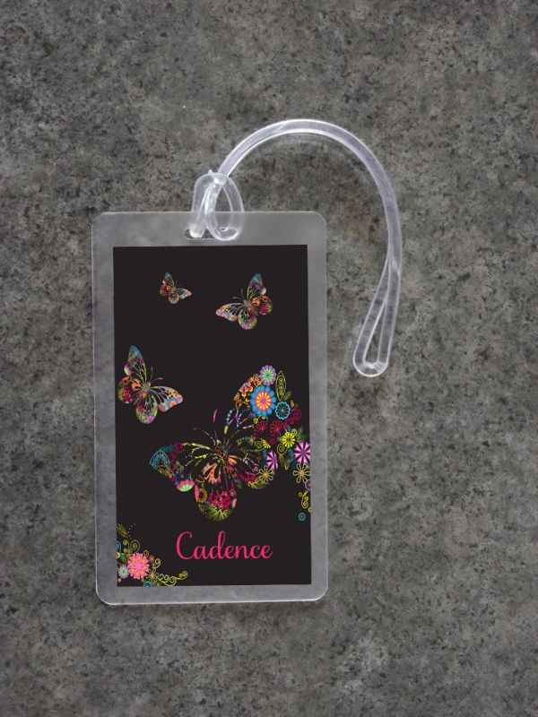 Floral Transparent ID Card