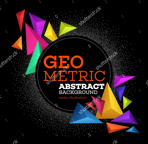 Abstract Background Geometric Vector