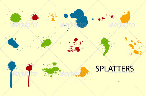 Abstract Vector of Splatter