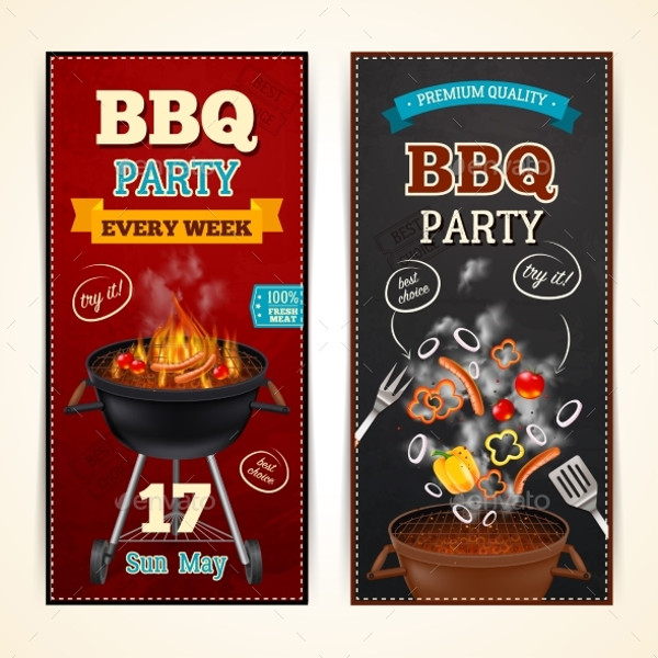 BBQ Party Banner