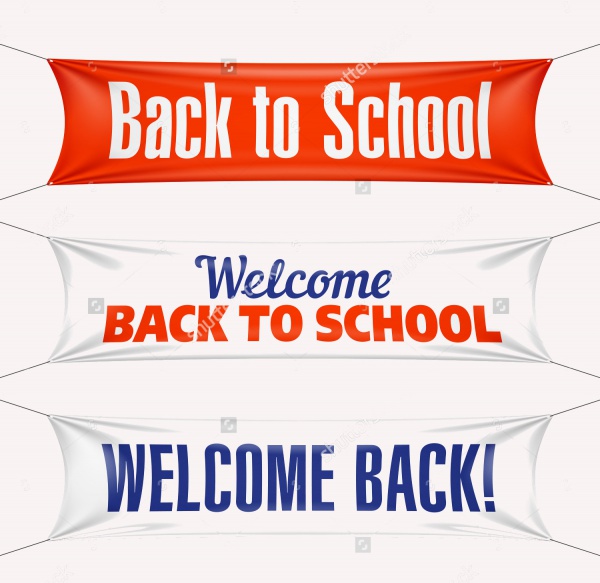 Back to School Banner Template
