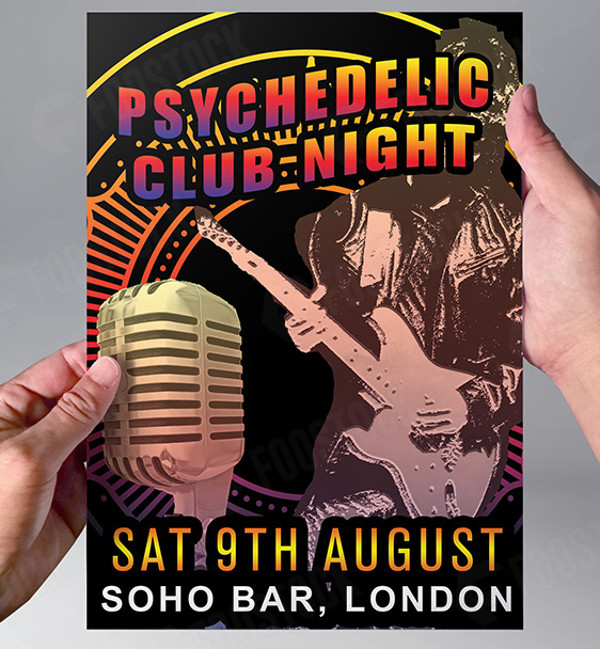 Band Club Night flyer