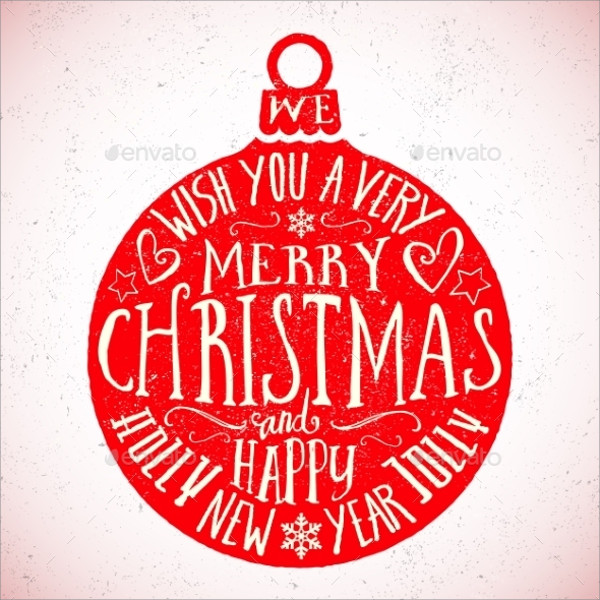 Christmas Typography Vectors