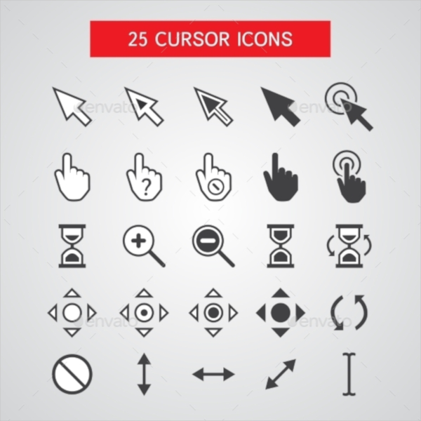 Computer Mouse Cursor Icons