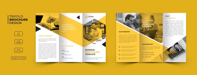 Creative Business Brifold Brochure Template