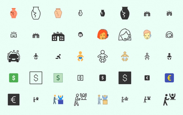 Downloadable City Icons