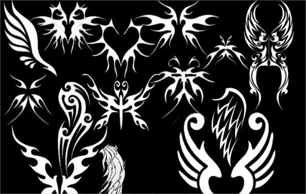 Dragon Wings Tattoo Brush Pack