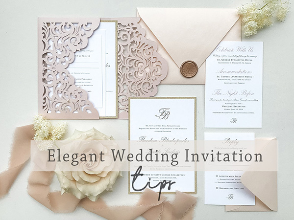 Elegant Printable Wedding Invitation