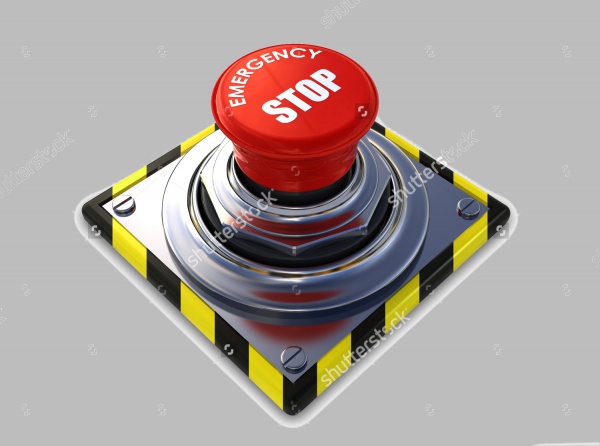 Emergency Push Stop Button