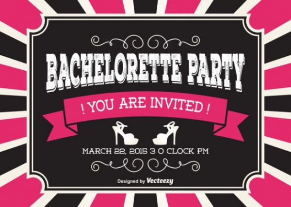 Free Bachelorette Party Invitation